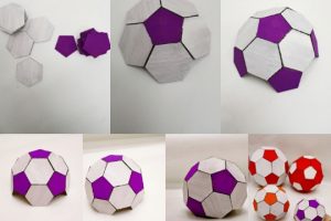 谷乐品【五边形六边形足球制作教程升级款】教程视频