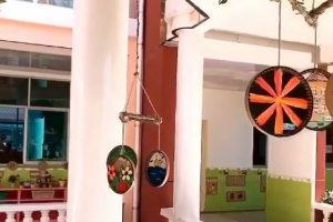 谷乐品幼儿环创手工纸板盘