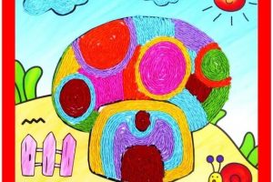 【纸绳手工】打造画面立体感就是这么简单，这吸引力我给100分