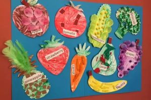 水果味的教室主题墙，吊饰，和孩子一起动手布置起来吧！