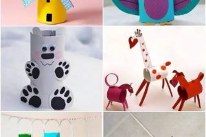 【废旧手工】废弃卷纸筒的100多种玩法，种有一款合适你