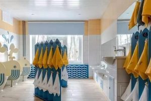 【环创布置】幼儿园卫生间这样设计，让孩子爱上洗手！