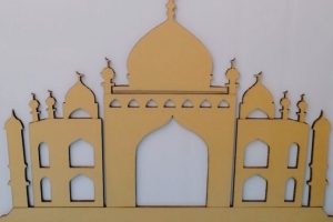 谷乐品环创手工城堡纸板手工材料分享