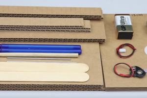 手工DIY 用纸板制作超有趣的小房子储蓄罐