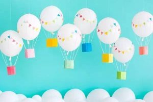 【教师节吊饰】创意热气球挂饰，七彩缤纷，给孩子一个飞行的梦！