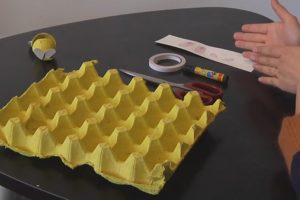 蛋托 环创-蛋托小兔