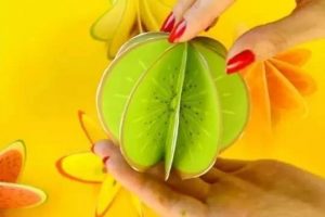 【国庆手工】简单易学的水果手工教程一网打尽，孩子超喜欢哦！