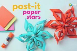 幼儿园室内环创吊饰：立体手工小雪花，老师们冬天都会做的一款吊饰