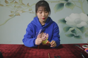 环创手工——竹蝉