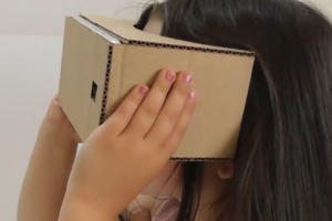 如何用纸板制作虚拟眼镜