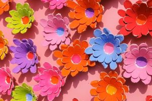 谷乐品环创手工原创蛋托制作蛋托花展示