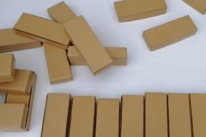 谷乐品环创手工原创砖头纸盒游戏纸板盒