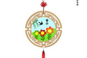 谷乐品环创艺术DIY儿童手工材料制作包圆形窗花镂空瓦楞纸板创意