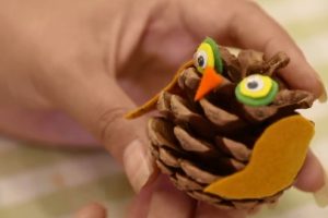 树叶类  松果猫头鹰