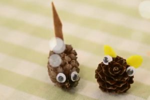 树叶类 松果小动物