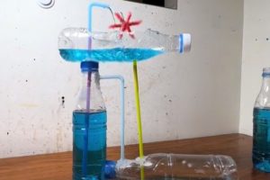 用饮料瓶，真的能做出无限循环的小水车吗？