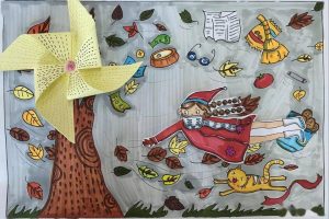 太疯狂了,多种创意儿童画,线描、平涂、装饰、马克笔…每一副都很细致！