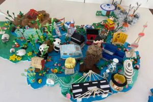 创意立体画，装饰校区有素材参考啦！