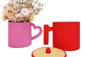 立体茶杯纸板制作步骤视频教程