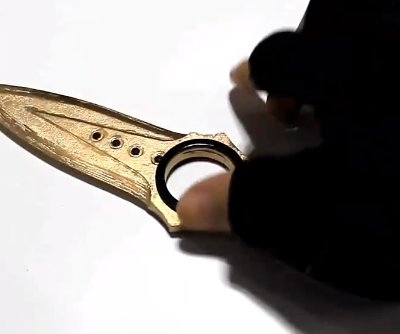 用硬纸板做一把玩具小刀，颜值媲美玩具店里卖的！