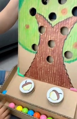 谷乐品环创手工材料DIY艺术创意之纸板玩具系列，谷乐品环创素材网独家分享提供视频教程