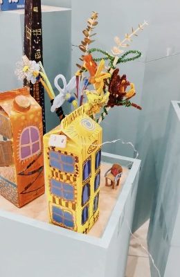 谷乐品环创手工材料DIY艺术创意之纸板全系列展会二，谷乐品环创素材网独家分享提供视频教程