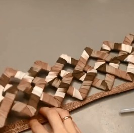 谷乐品环创手工材料DIY艺术创意之纸板相框和布创意，谷乐品环创素材网独家分享提供视频教程