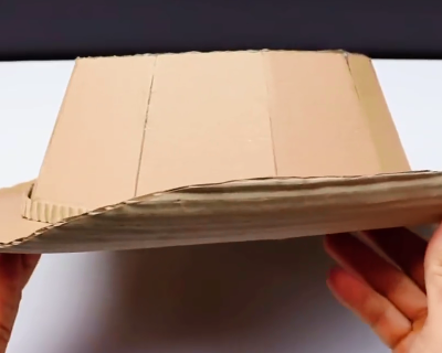 谷乐品环创手工材料纸板手工，DIY简易美式牛仔帽子模型