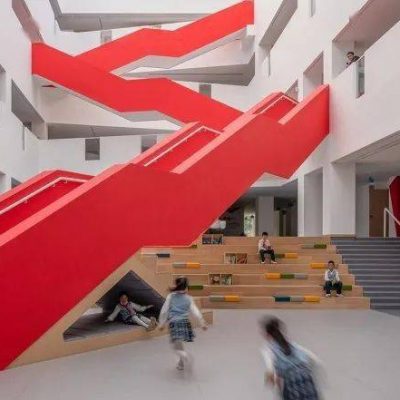 拒绝平淡无奇，幼儿园楼梯竟然可以这样设计~|案例分享