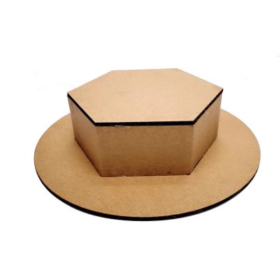 【六边形帽子教程】异形帽子纸板