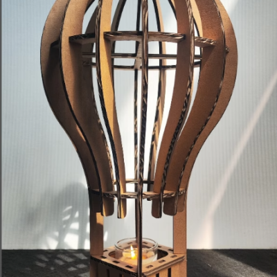 【官方教程】热气球纸板材料手工教程